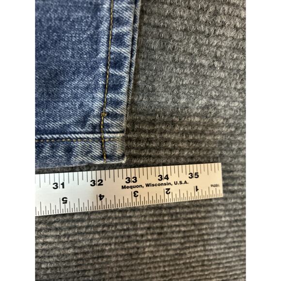 Cinch Men's Green Label Rigid Dark Stone Jeans Size 38 Blue Western Relaxed - Picture 8 of 10